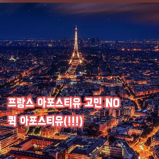  프랑스 아포스티유는? 퀵아포스티유!!!
