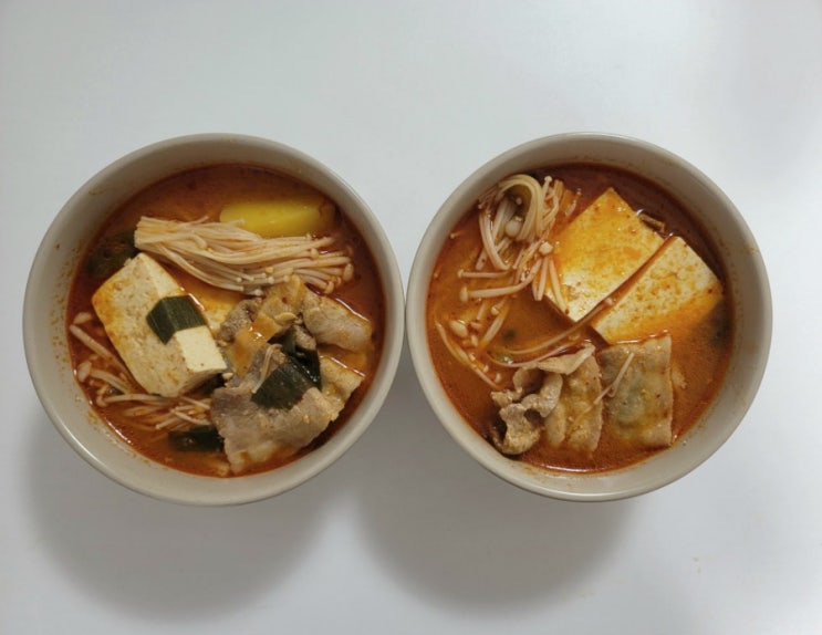  대패삼겹살/차돌된장찌개 끓이는 법 나만의 레시피 (with 쌈장)
