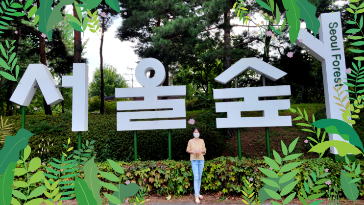 서울숲 공원 가을 산책로 포토존 주차장 운영시간