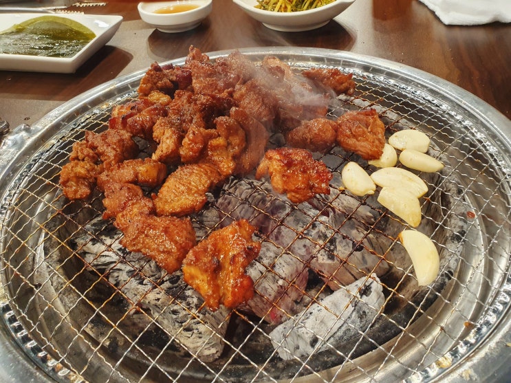 천안 두정동 맛집 뽀빠이갈비 본점 40년 전통 참숯 수제갈비