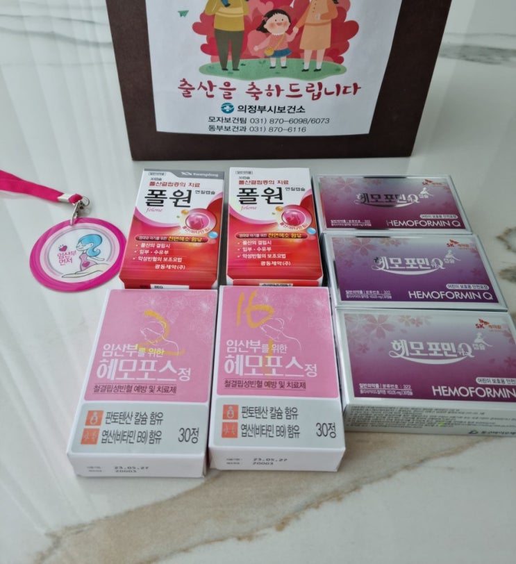  의정부 보건소 임산부 등록 엽산 철분제 받기