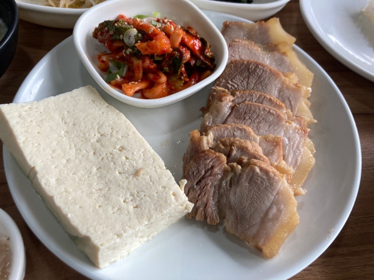  서오릉 통일동산두부마을 청국장 두부보쌈 맛집