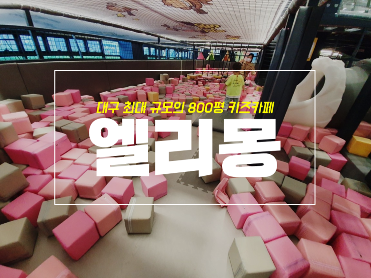  한번 가면 또 가고픈 대구 엘리몽 달서구 키즈카페 탑티어