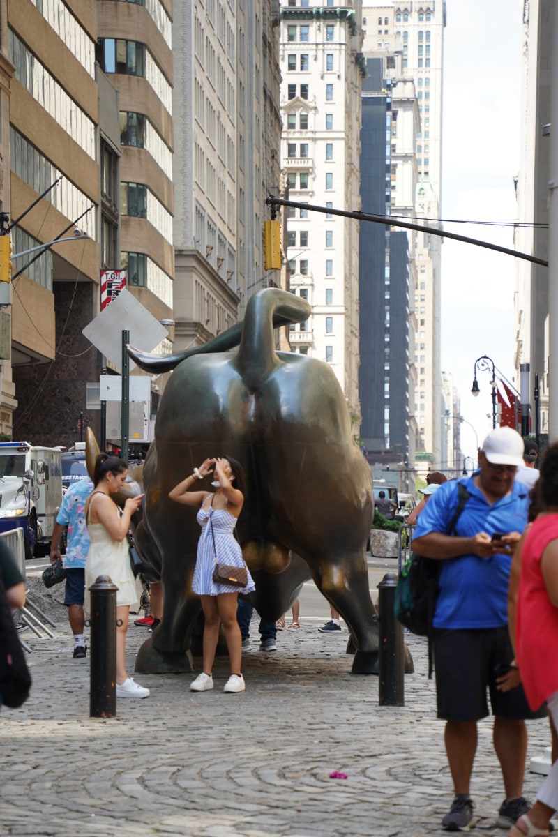 뉴욕 여행 #11 돌진하는 황소 \u0026 월스트리트 뉴욕 증권거래소 : 네이버 블로그, image size:800x1200