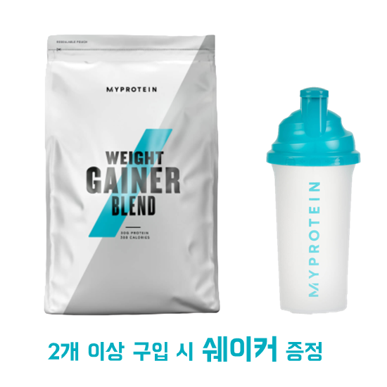 잘나가는 마이프로틴 웨이트 게이너 블렌드, 스트로베리, 2.5kg ···