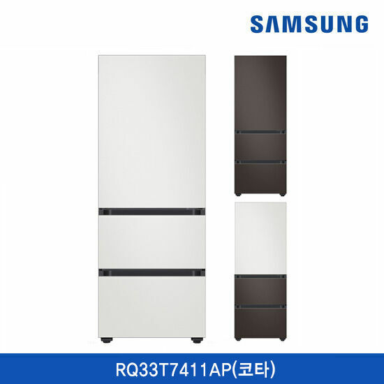 최근 많이 팔린 삼성 비스포크 김치냉장고 313L RQ33T7411AP, 색상:화이트+차콜 좋아요 최근 많이 팔린 삼성 비스포크 김치냉장고 313L RQ33T7411AP, 색상:화이트+차콜 좋아요