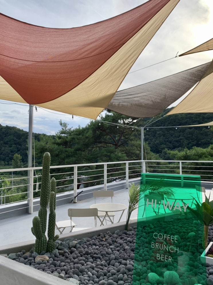  [원주 하이웨이 카페] 가오픈한지 4일된 완전 핫한 신상카페 하이웨이 카페(hi:way cafe)