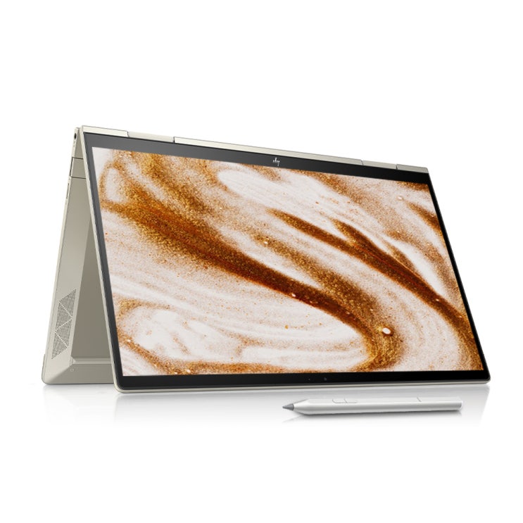 최근 많이 팔린 HP Envy x360 Convertible Pale Gold 노트북 13-BD0064tu (i5-1135G7 33.8cm WIN 10 Home), 256GB, 윈