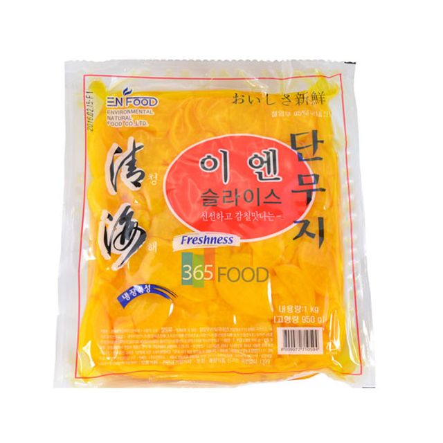 후기가 정말 좋은 이엔 슬라이스 단무지1kg 추천해요 후기가 정말 좋은 이엔 슬라이스 단무지1kg 추천해요