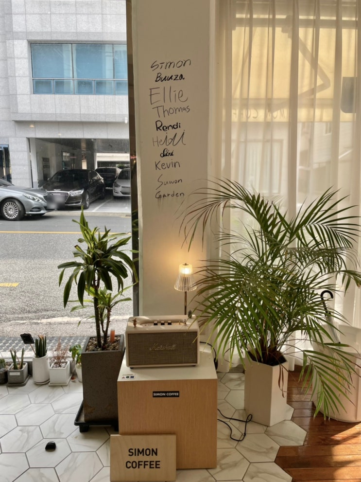  연산동 로스터리 카페  사이먼 커피