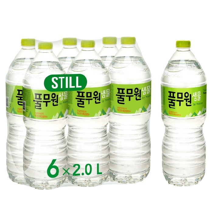 구매평 좋은 풀무원 샘물, 2L, 48개 ···