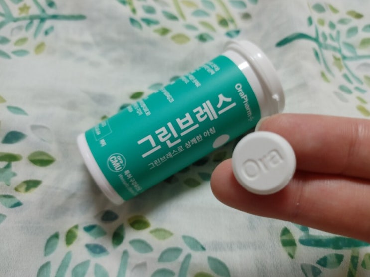  구강유산균 오라팜 그린브레스