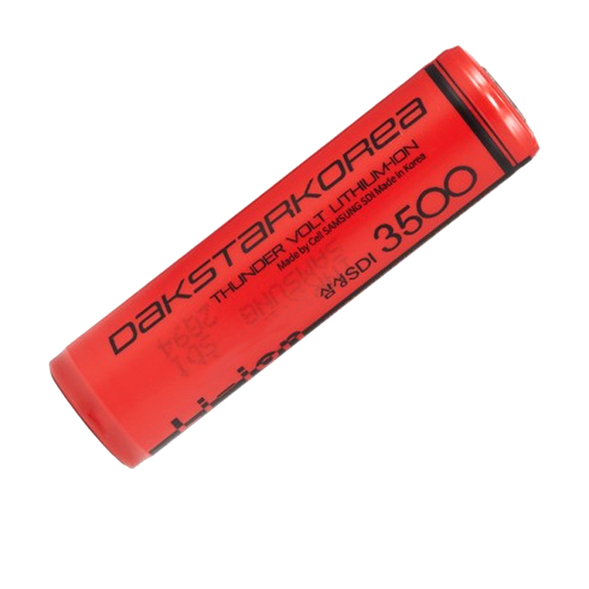 갓성비 좋은 닥스타코리아 18650 삼성3500mah(보호회로) 레드 18mm×68mm, 1개입, 1개 추천해요