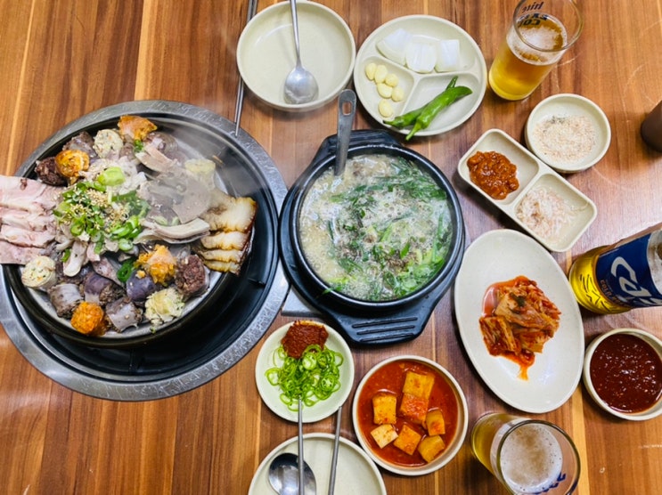 [성남 중원구 맛집]가마솥전통 백암순대 : 단대오거리역 순대국 맛집 (돼지스페셜)