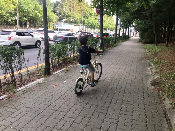 선선한 가을, 아들과 함께 자전거 타기 좋은 계절 / 슬쌍디아빠