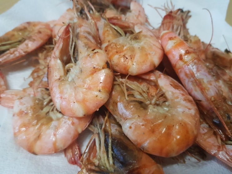  대하 소금구이 에어프라이어 종이호일로 10분 구이방법!