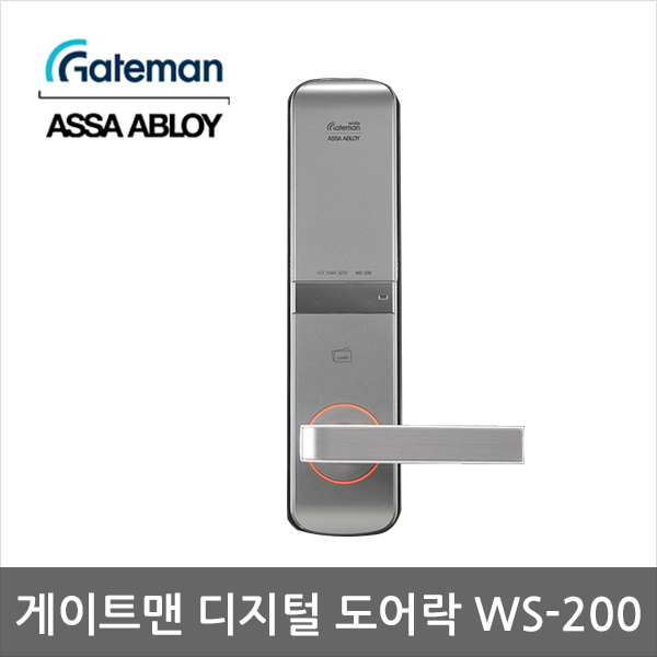 구매평 좋은 게이트맨 디지털 도어락 WS-200 /카드키4개, 자가 설치 추천합니다 구매평 좋은 게이트맨 디지털 도어락 WS-200 /카드키4개, 자가 설치 추천합니다