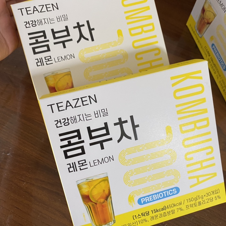  티젠 아이돌 콤부차 레몬맛 다이어트 맛있게!