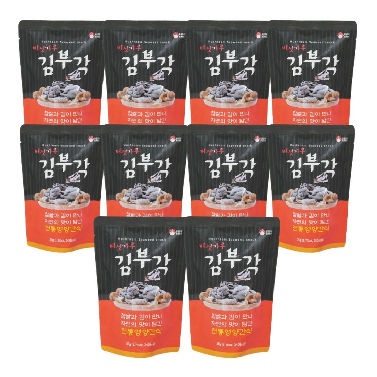 갓성비 좋은 즐겨찾김 찹쌀 김부각 기본맛, 50g, 10개 좋아요 갓성비 좋은 즐겨찾김 찹쌀 김부각 기본맛, 50g, 10개 좋아요