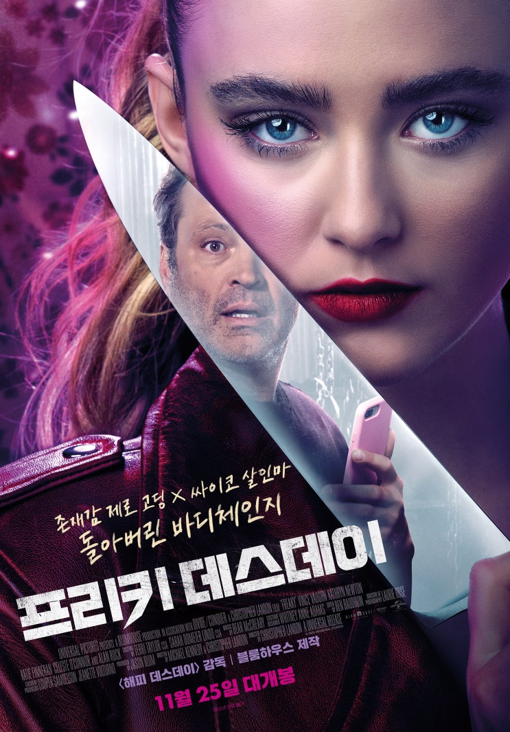 넷플릭스, 영화 '프리키 데스 데이' (Freaky, 미국, 2020) 넷플릭스, 영화 '프리키 데스 데이' (Freaky, 미국, 2020)