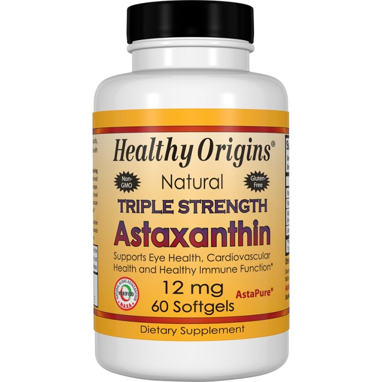 요즘 인기있는 Healthy Origins 트리플 스트렝스 아스타잔틴 12mg 소프트젤, 60개입, 1개 좋아요 요즘 인기있는 Healthy Origins 트리플 스트렝스 아스타잔틴 12mg 소프트젤, 60개입, 1개 좋아요