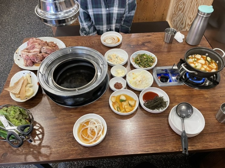 [신월동] 소품은돼지에서 흑돼지갈비 한 판 먹은 후기