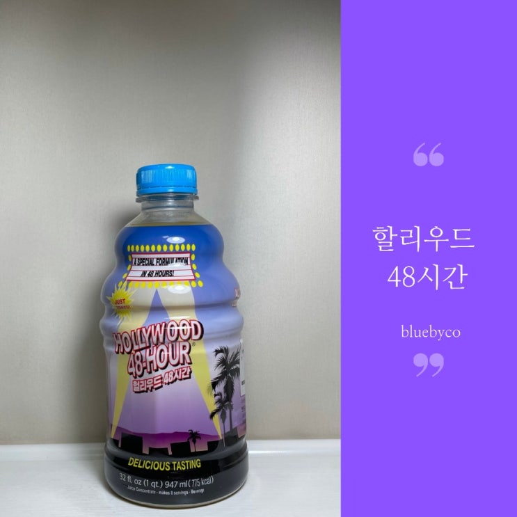  할리우드 48시간 내돈내산 후기 | 주스는 맛있다. 나는 디톡스 이틀 못하겠다