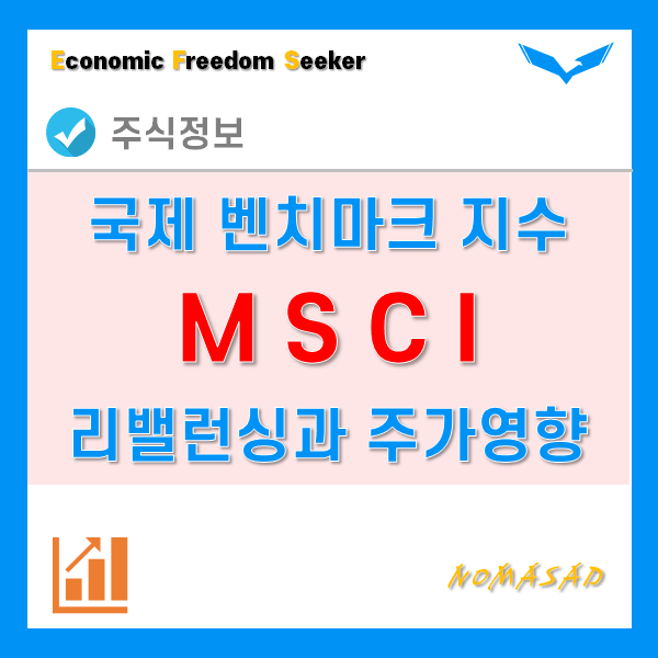 MSCI 지수 리밸런싱이 중요한 이유, 편출 편입 종목의 주가에는 어떤 영향이?