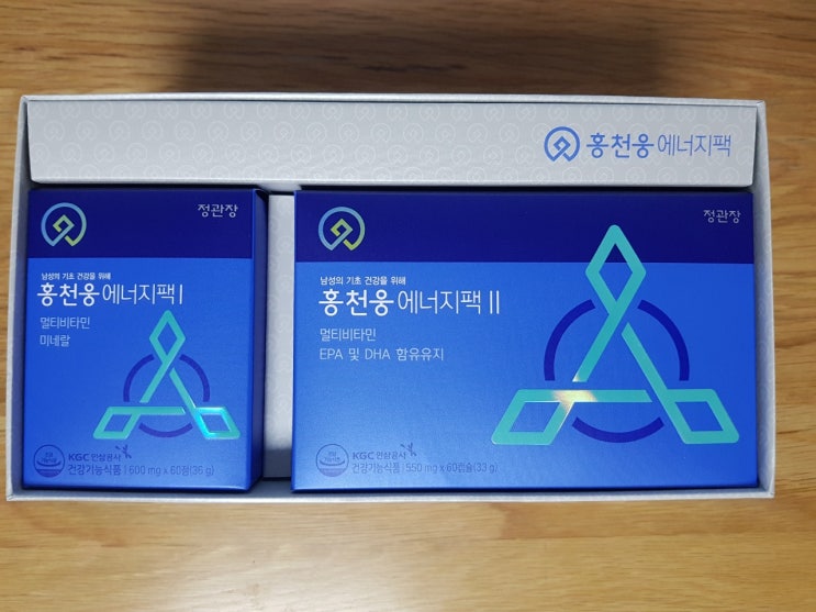  남편의 체력을 책임져라! 정관장 홍천웅 에너지팩 후기