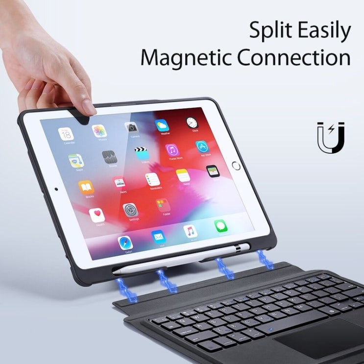 인지도 있는 Caso de teclado sem fio para apple ipad pro 11 polegadas 2020 de alta qualidade bluetooth 스마트