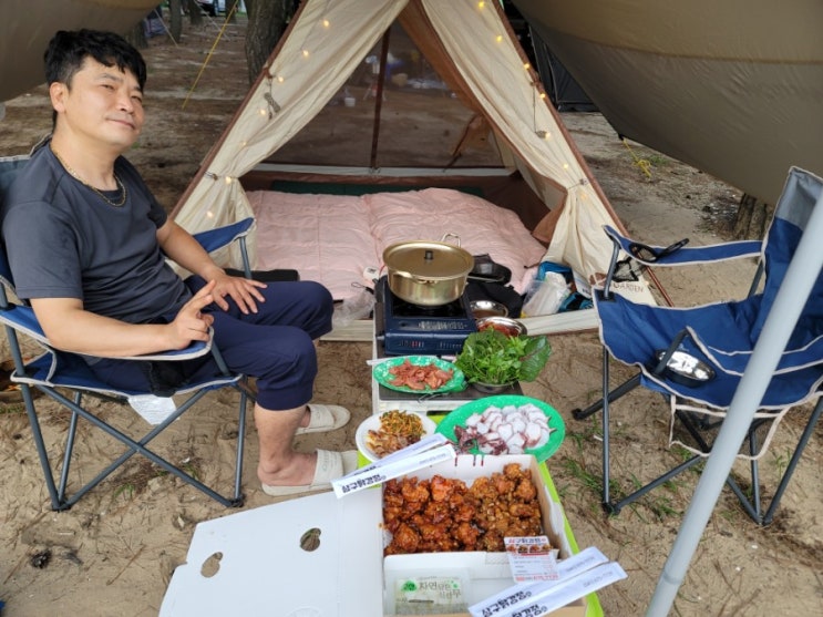  태안치킨맛집 삼구 닭강정