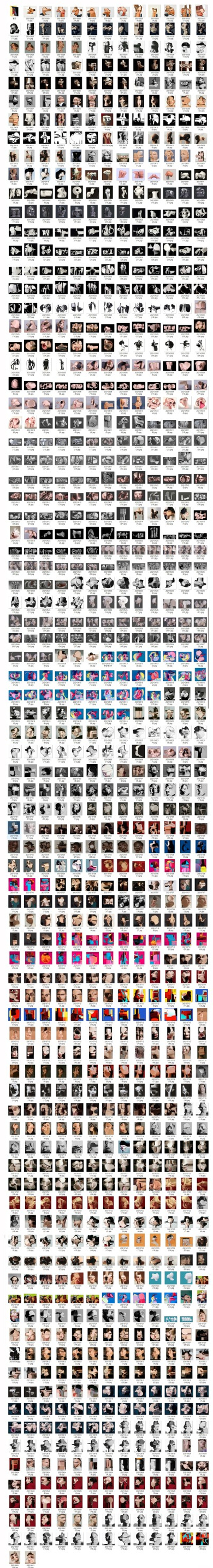  인간/사람 연작 - 부분  human series 20210325~20210831