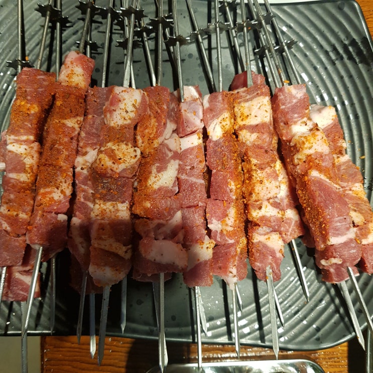  태양부 양꼬치 구리 인창동 맛집이에요.