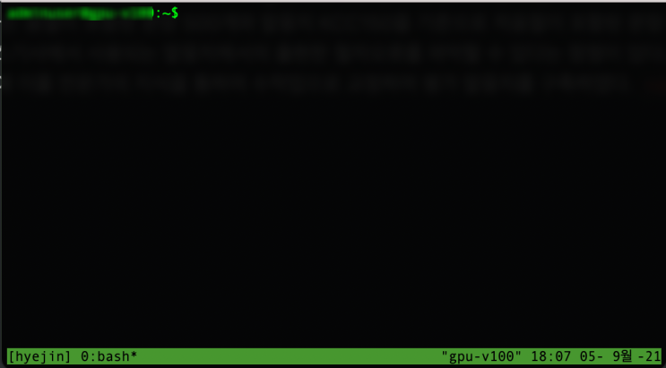  [ubuntu] tmux 사용하기