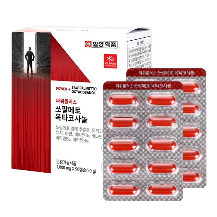 인지도 있는 일양약품 쏘팔메토 옥타코사놀 3개월분 로르산 전립선 건강 영양제, 1통 좋아요 인지도 있는 일양약품 쏘팔메토 옥타코사놀 3개월분 로르산 전립선 건강 영양제, 1통 좋아요