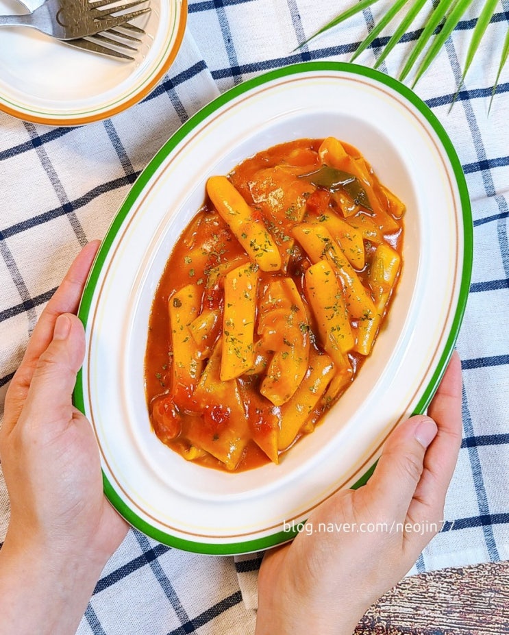 토마토 고추장떡볶이 아이들 엄지척 진짜로 맛있는 간식 떡볶이 만들기