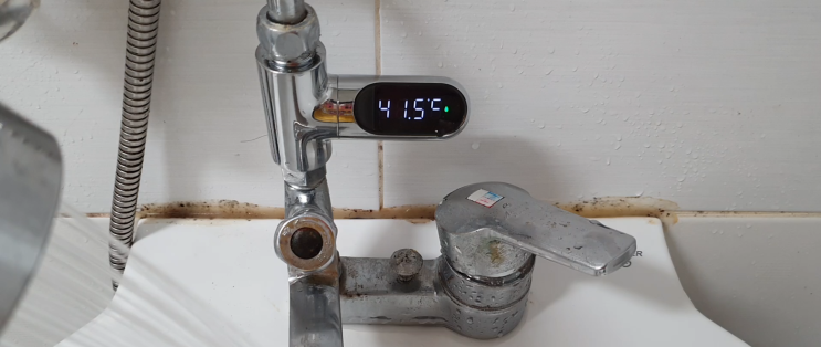 육아용품추천 샤워기온도계로 정확하게 실시간 샤워온도측정