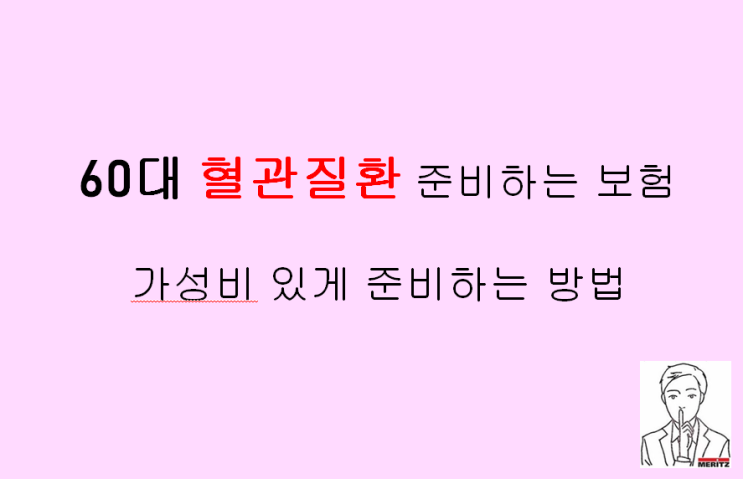  60대 뇌혈관질환 보장하는 보험 준비하는 요령