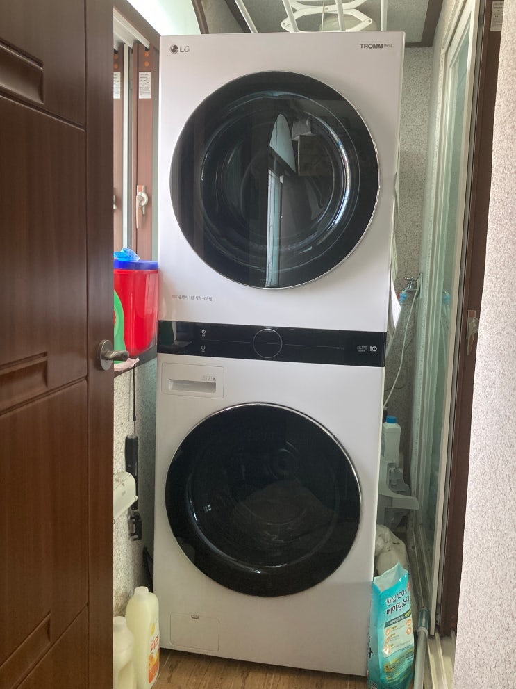 LG세탁기 건조기 일체형(트롬 워시타워W16WS,W16KS)