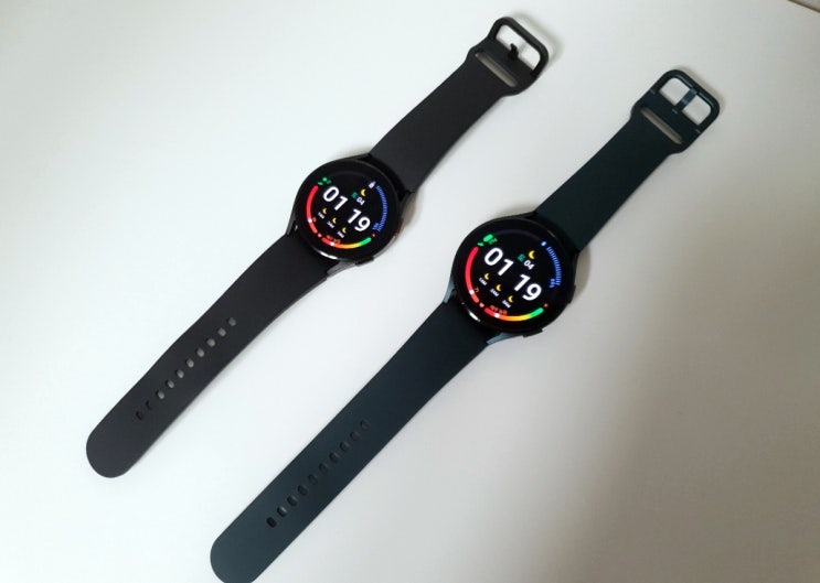  갤럭시워치4 사전예약 / 블랙 40mm, 그린 44mm 실사용 후기 커플시계로 추천