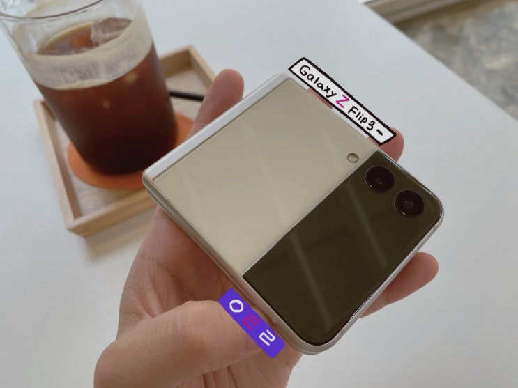 갤럭시Z플립3 크림 직접 써본 후기, 카메라와 게임은?