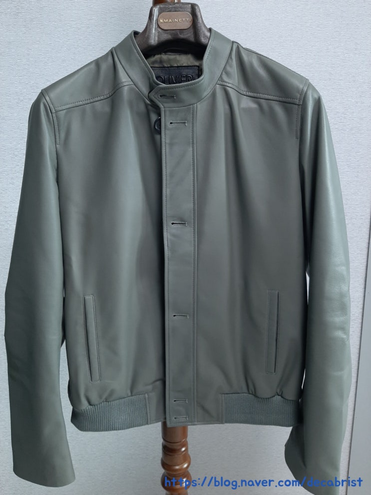  Olivieri Venezia Leather Blouson올리비에리 베네치아 가죽 블루종