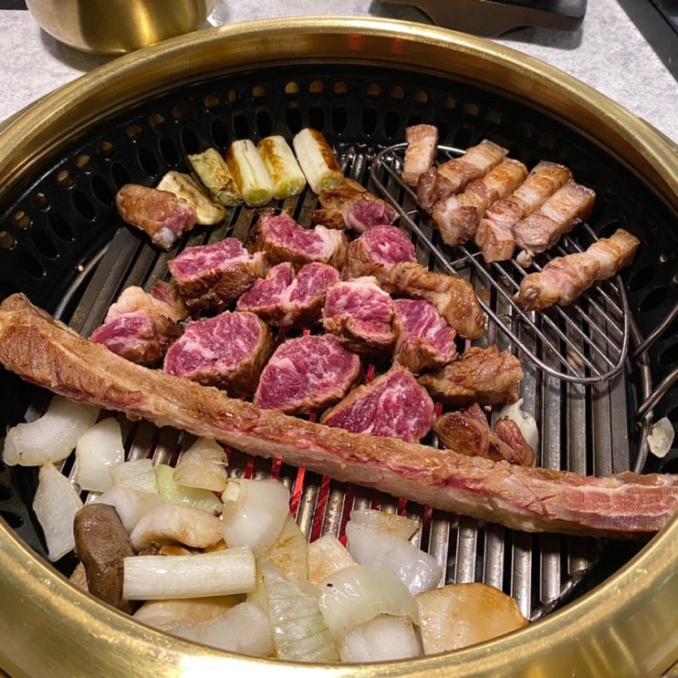 청담 맛집 : 꽃대갈비가 맛있는 콜키지 프리 식당 더그릴630