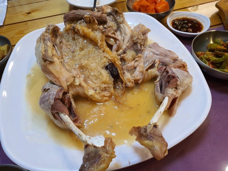  의정부 고산동 누룽지 백숙 맛집