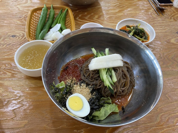  대구논공 막국수맛집 논공맛집 “춘천막국수와돼지”