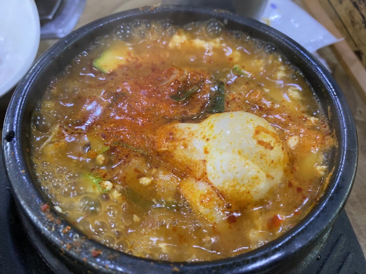  부산명지맛집, 신호동 박가네 순두부에서 아침식사
