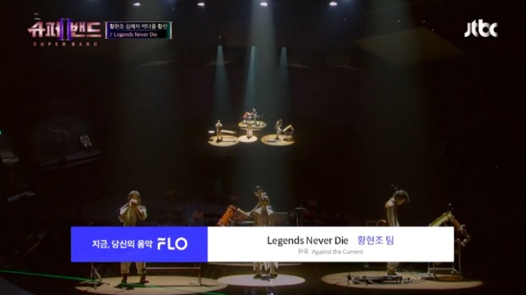 [슈퍼밴드2] 황현조팀(황현조·김예지·박다울·황린) - Legends Never Die [Live 동영상, 심사평, 4라운드 결과]