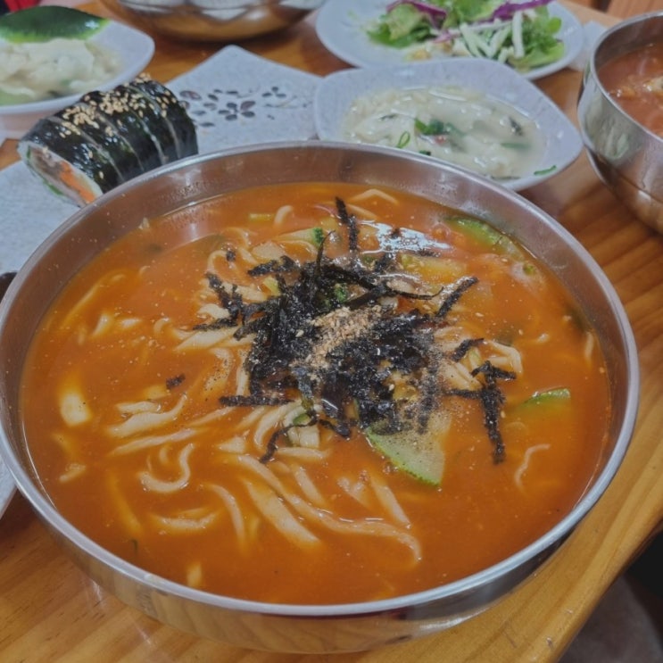 수지구청역 칼국수집- 칼국수네수제비, 맛있어요맛있구요맛있어요