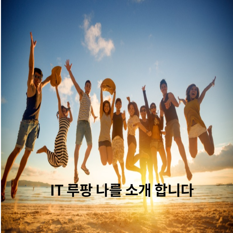  IT 루팡 나를 소개합니다