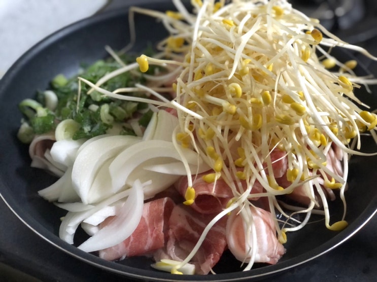  백종원 백선생 콩불 만들기 콩나물 불고기 레시피